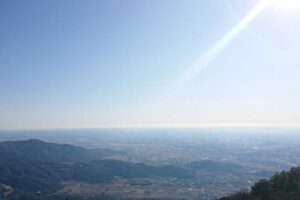 筑波山の景色
