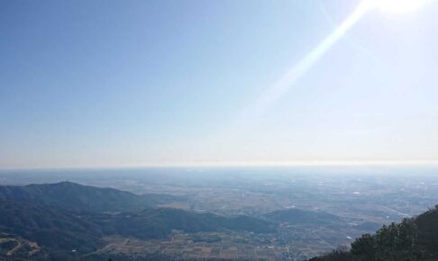 筑波山の景色